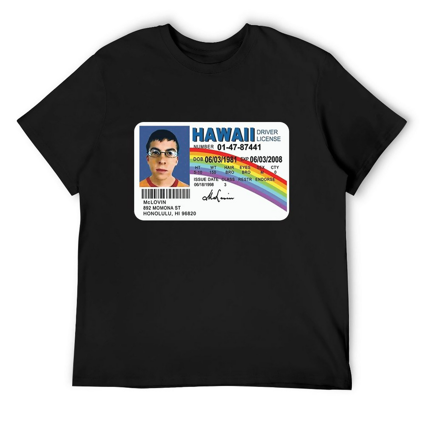 $9.9 McLovin T-shirt