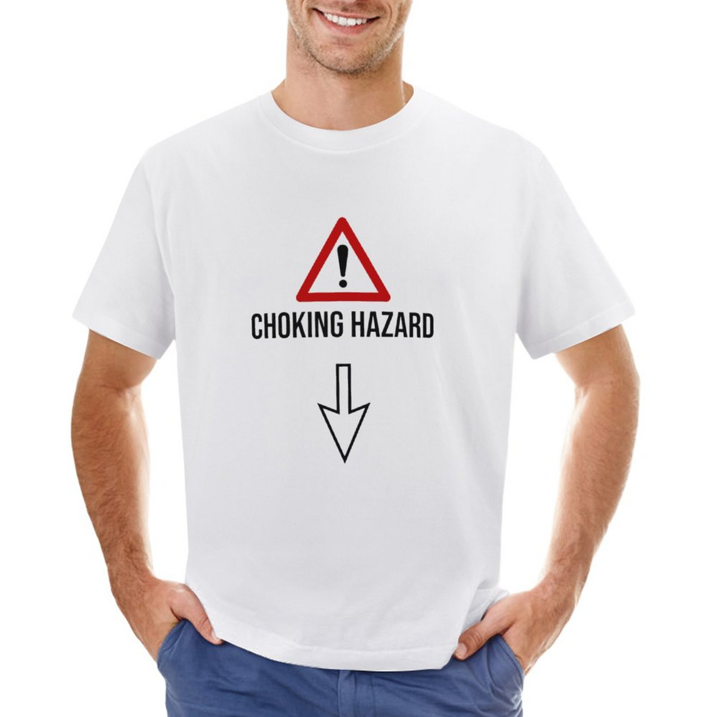 Men's T-shirt CHOKING HAZARD