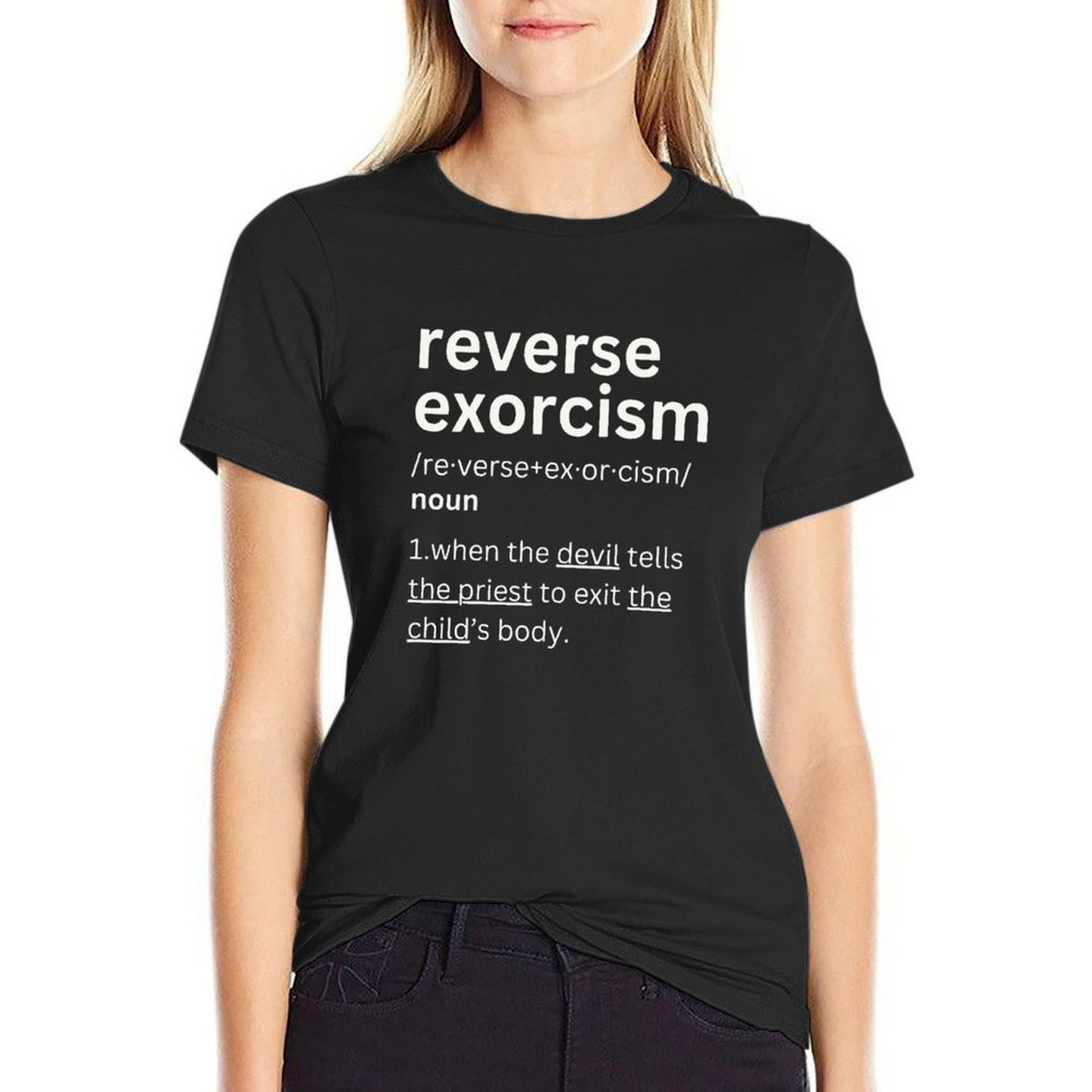 Reverse Exorcism T-shirt