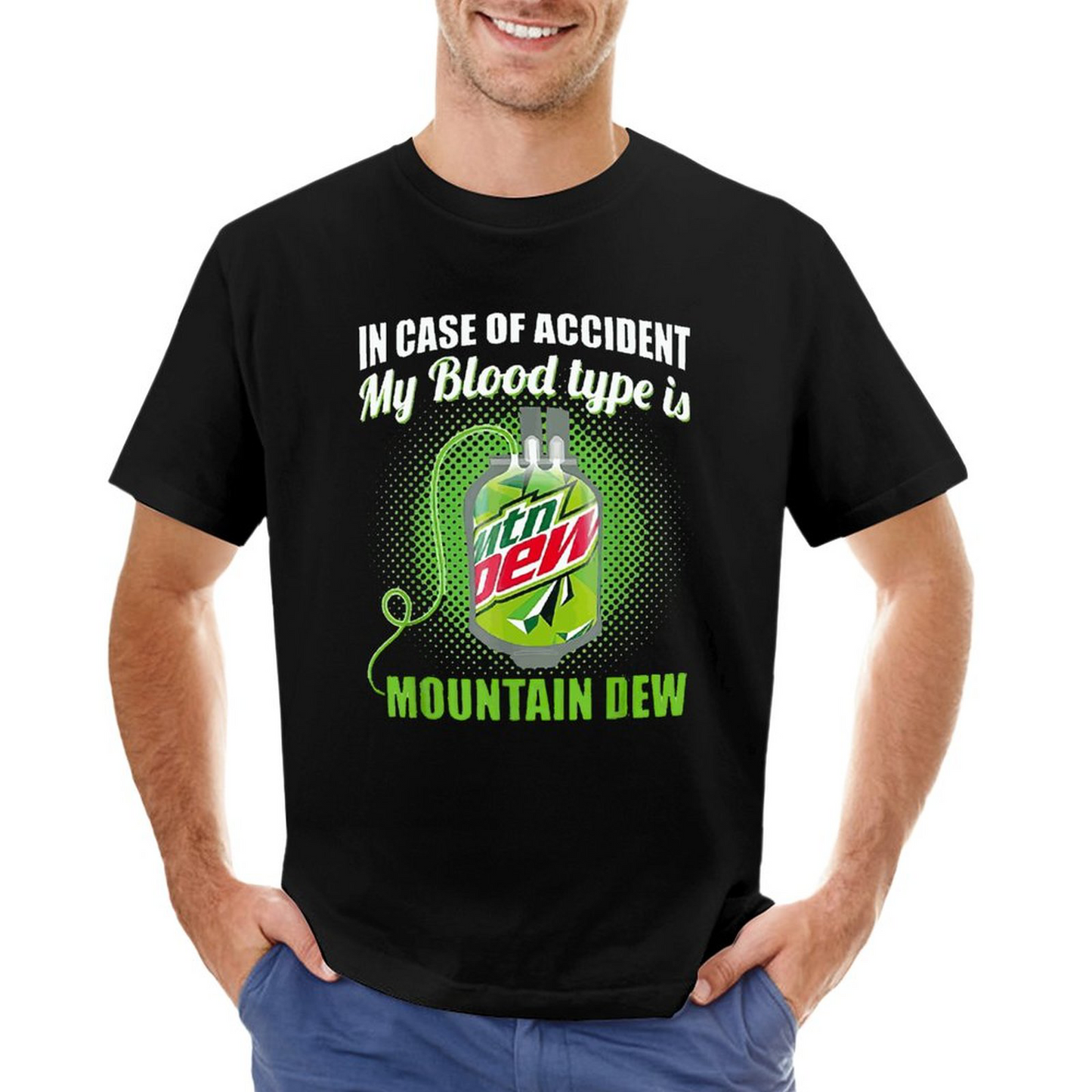 T-shirt in Case of Accident My Blood Type Is Mountain