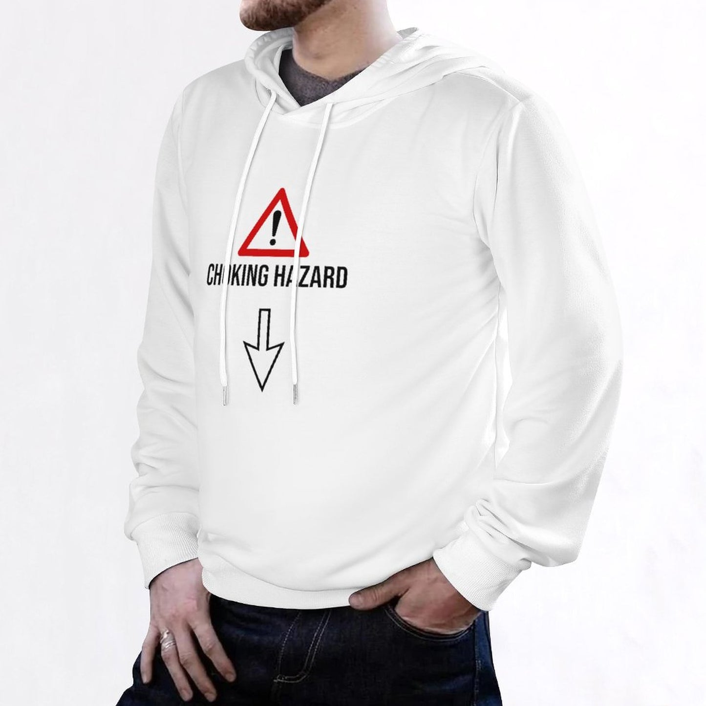 CHOCKING HARZARD Men Hoodie