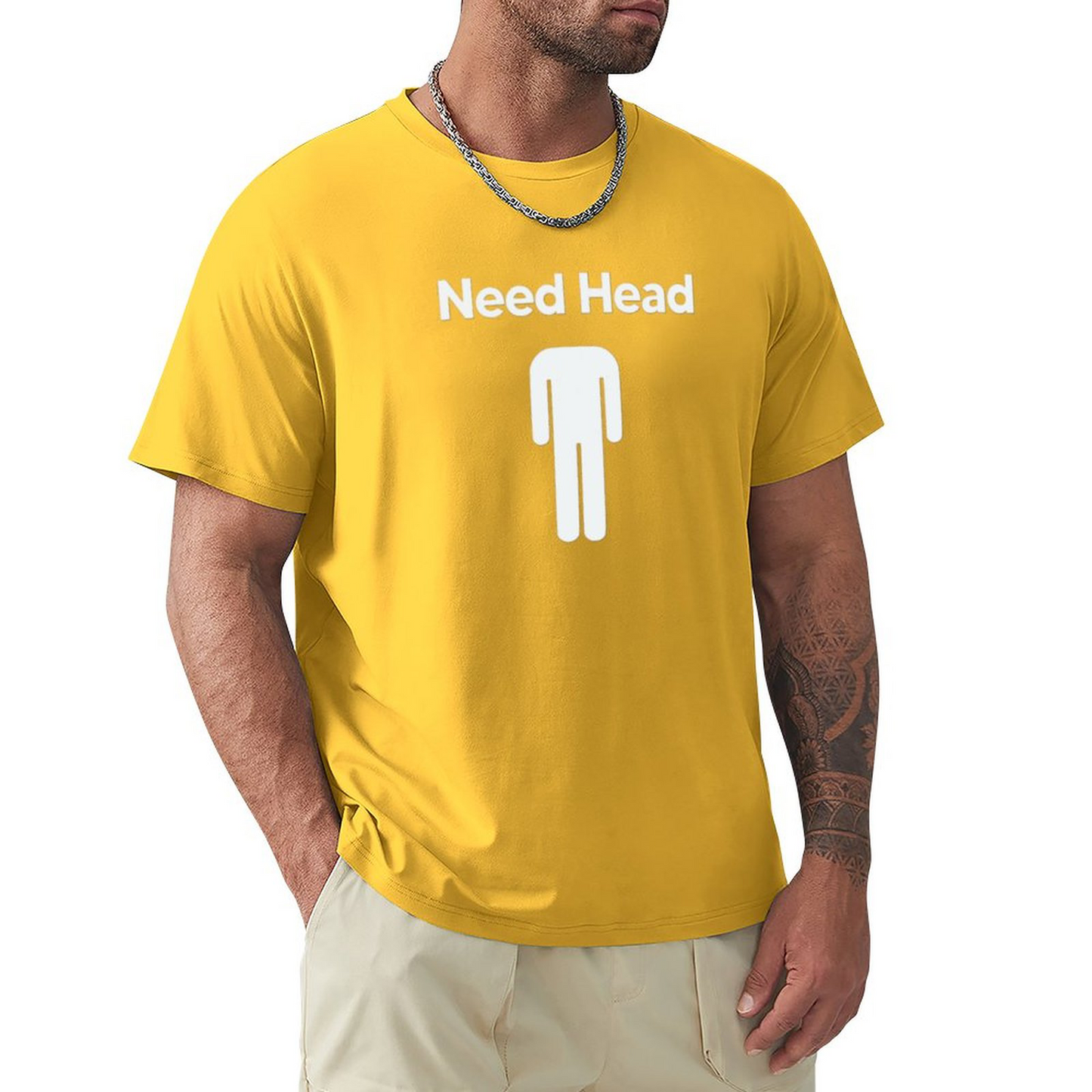 Men's T-shirt NEED head