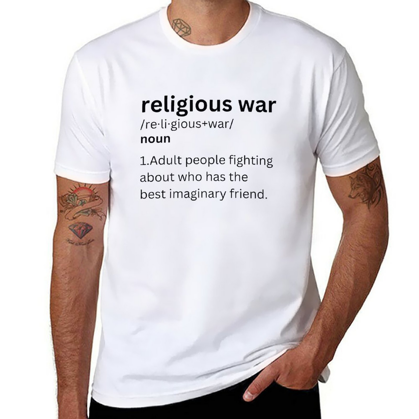 Religious War men/women T-shirt