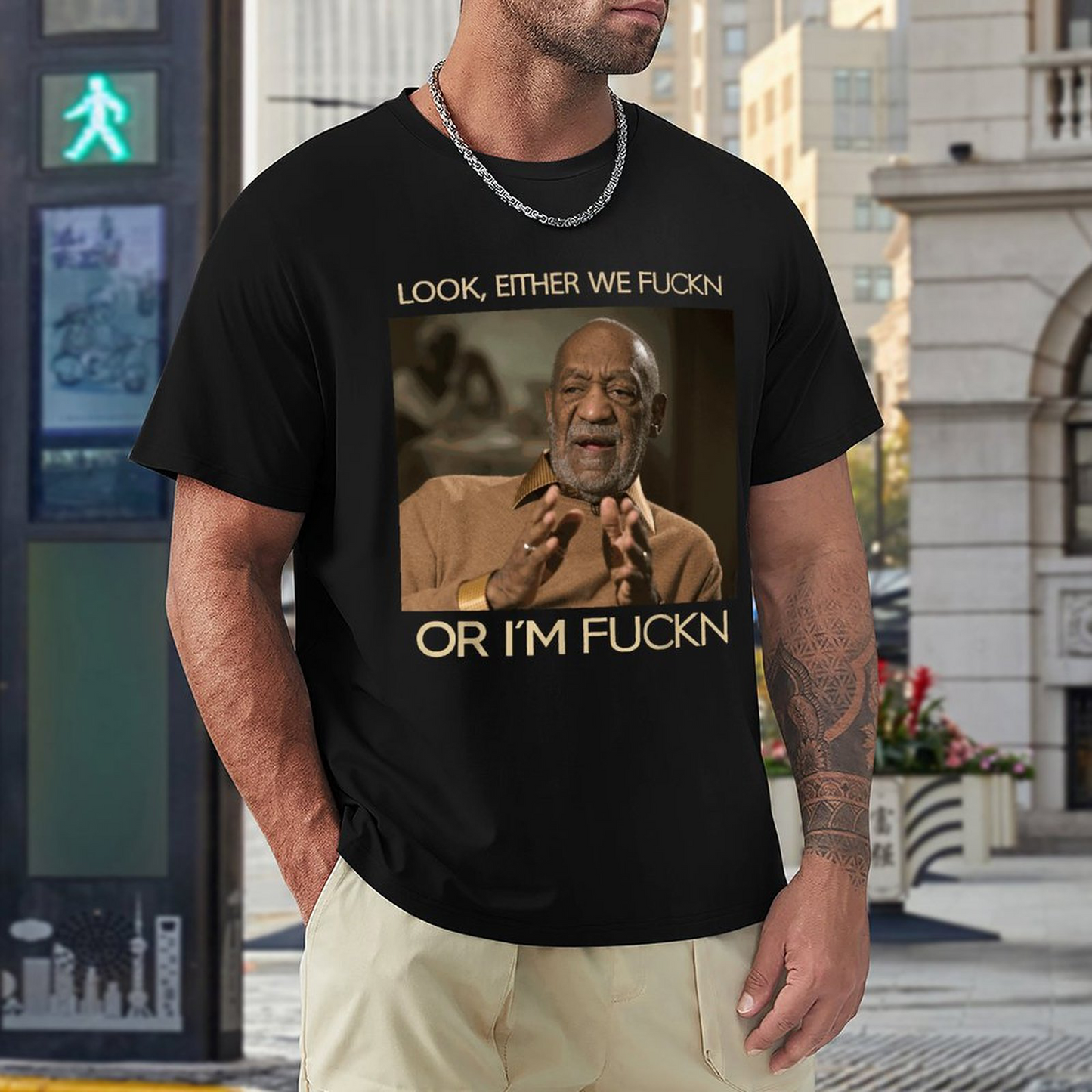 Either we fuckin Men's T-shirt