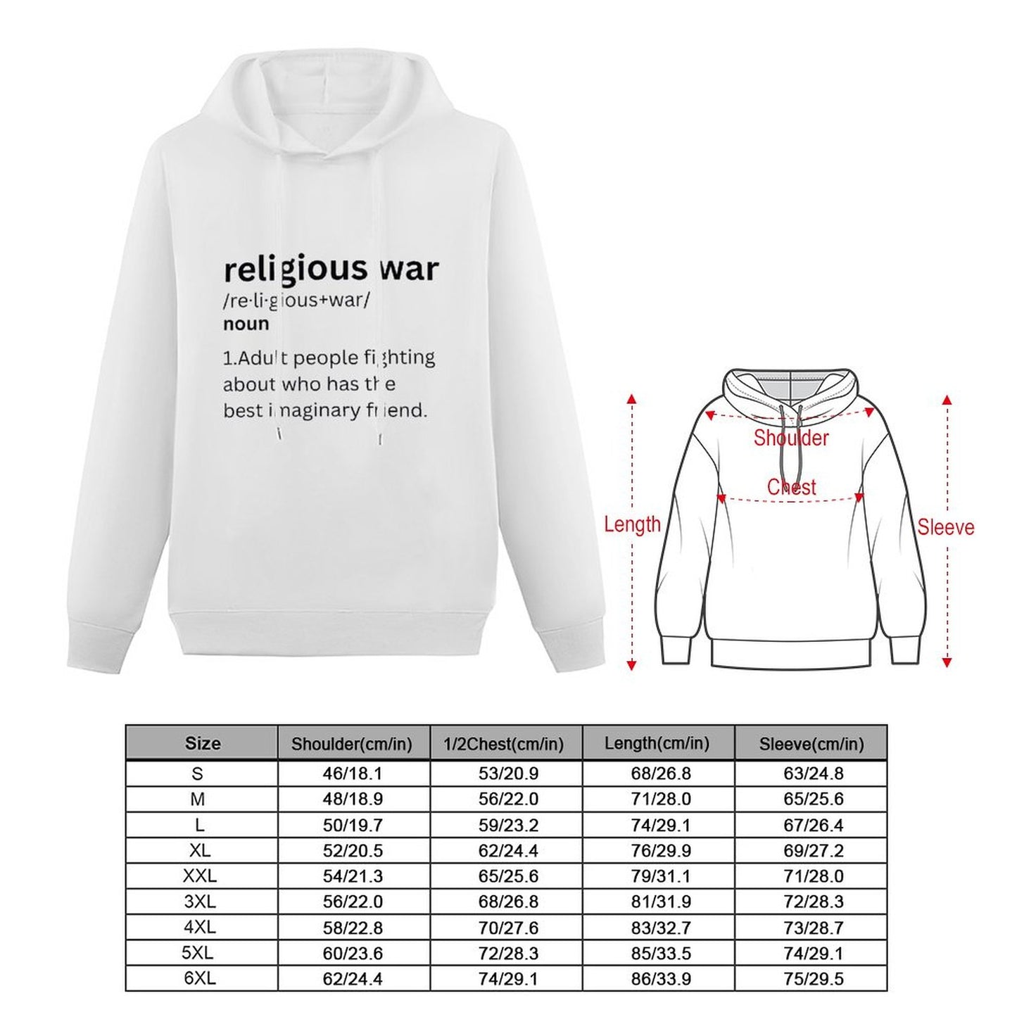 Religious War Hoodie