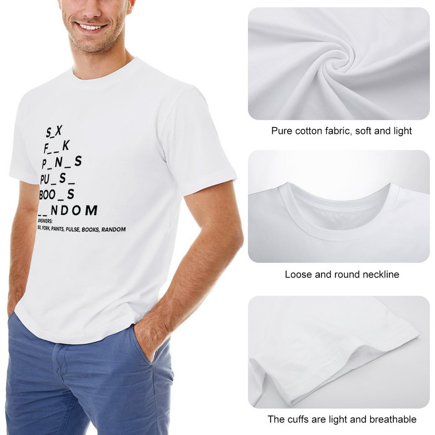 Men's T-shirt Lettert