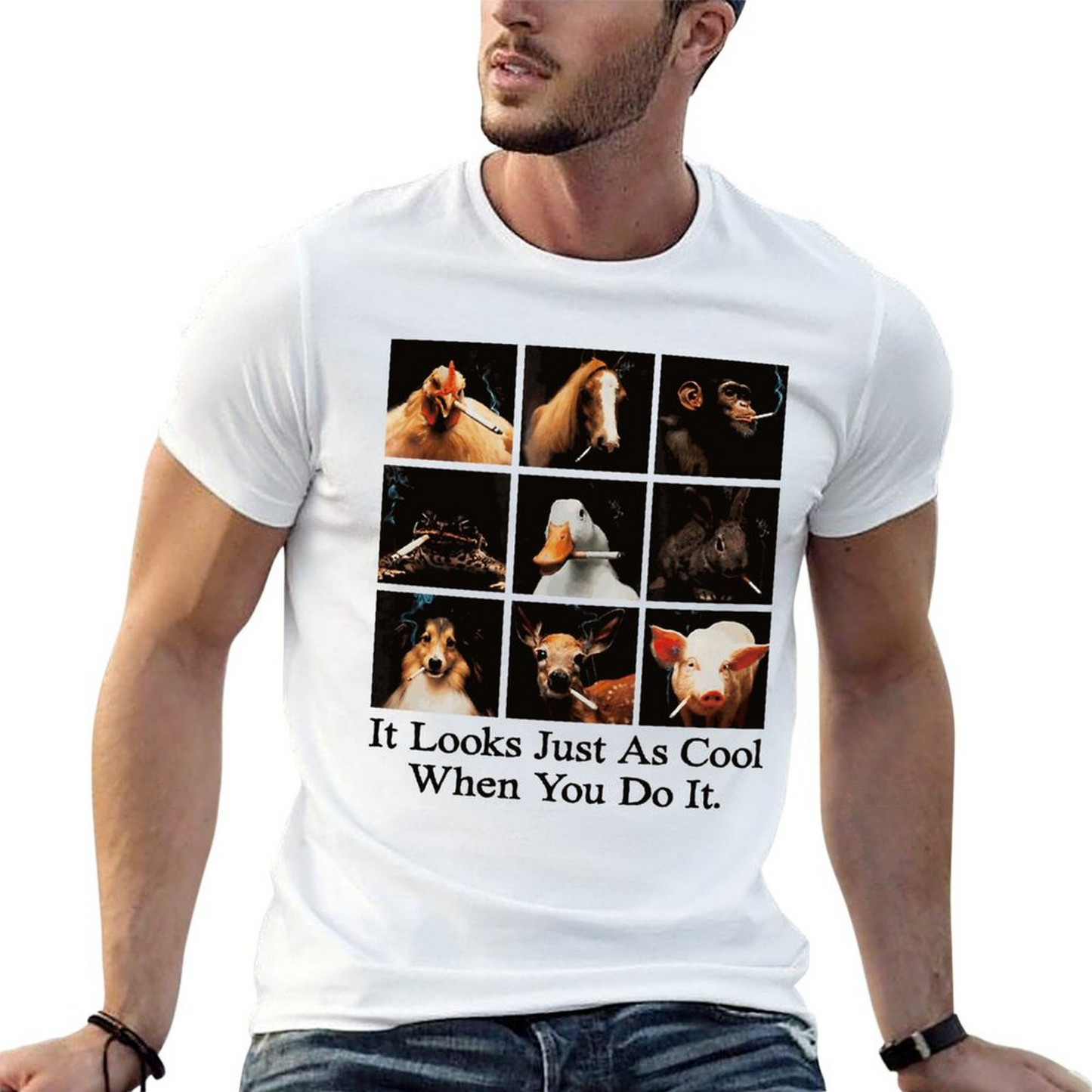 Men Just As Cool T-shirt