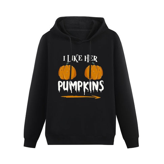 Men Hoodie Ilkeher Pumpkins