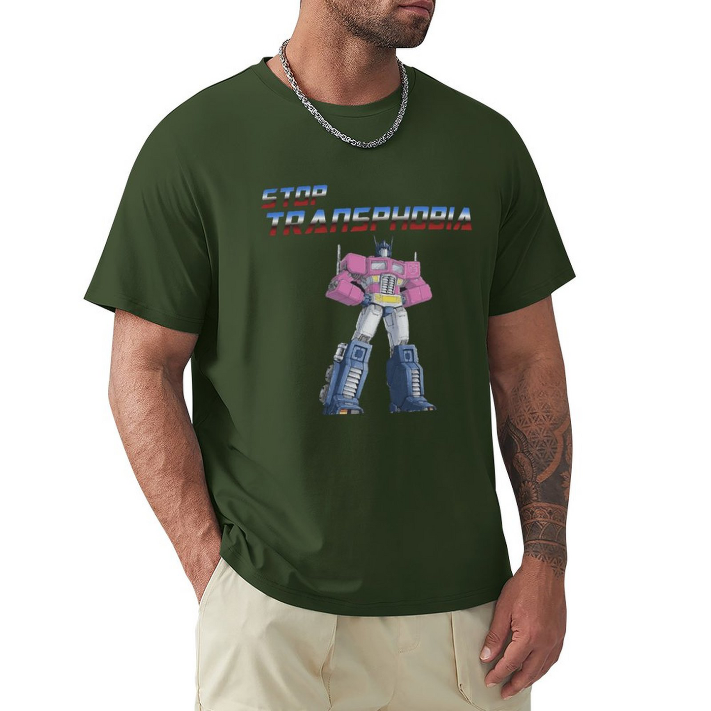 T-shirt STOP TRANSPHOBIA