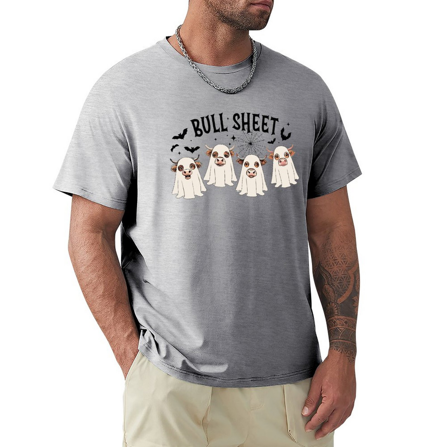 Men's T-shirt bullsheet