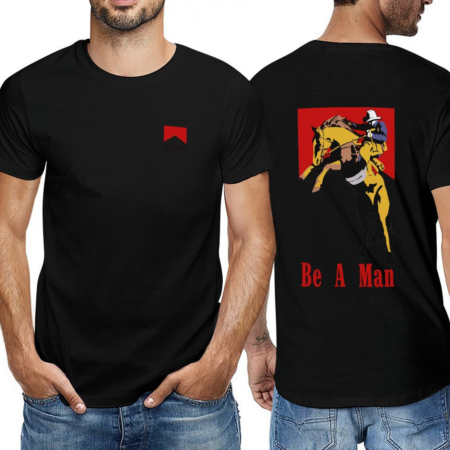 Quit vaping, Be a man,Men‘s Short Sleeve T-shirt