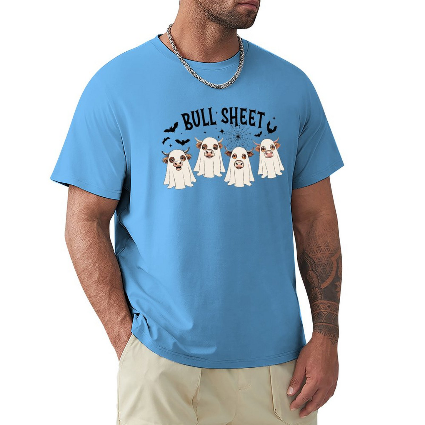 Men's T-shirt bullsheet