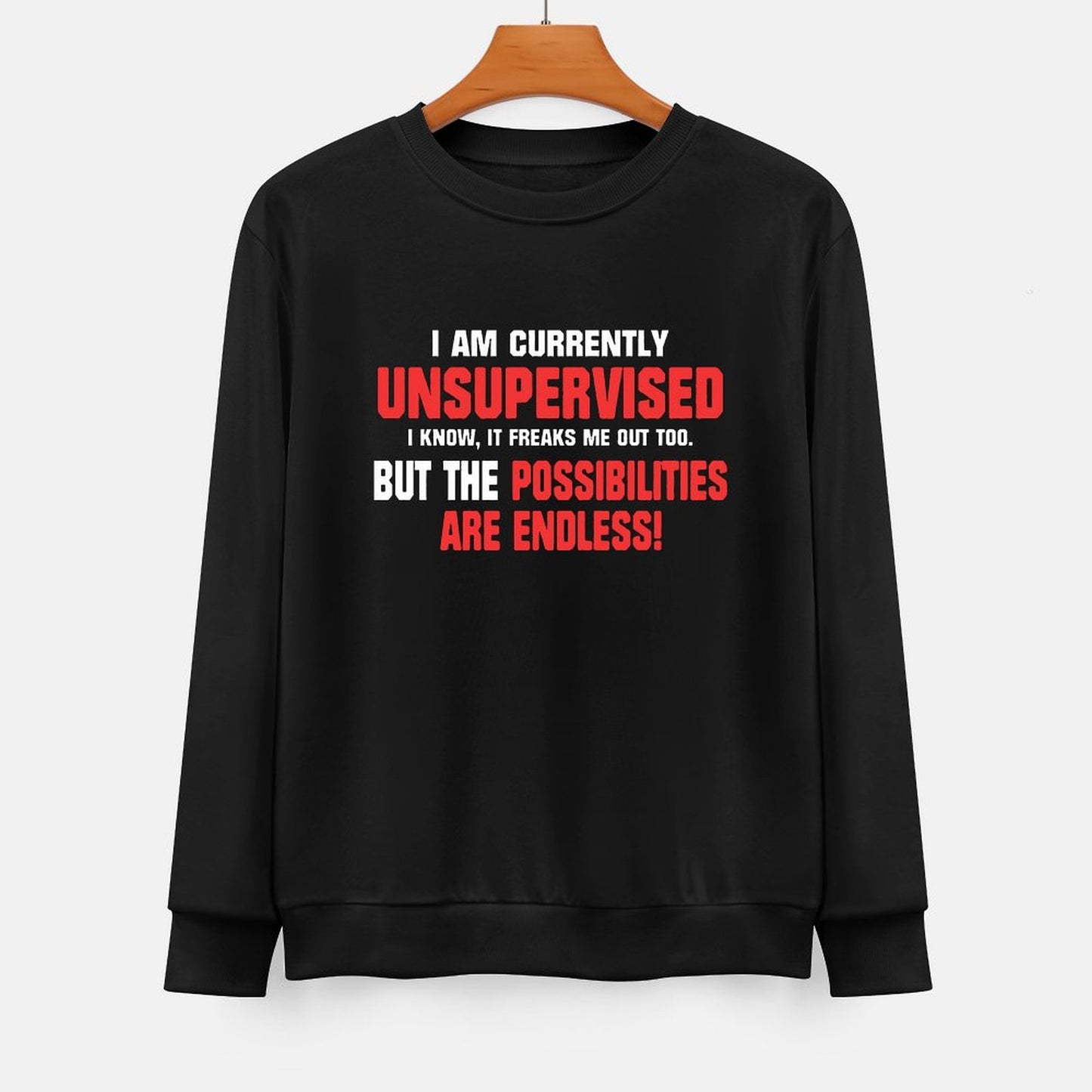 I Am Currently Unsupervised Unisex Hoodie& Sweater