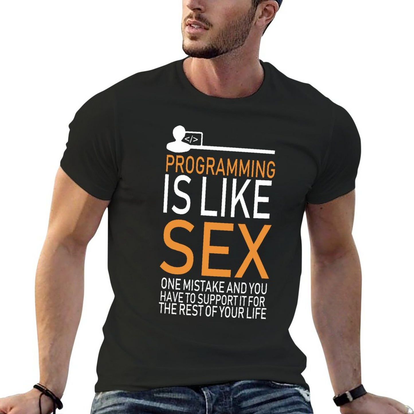 Programming Is Like Sex T-shirt