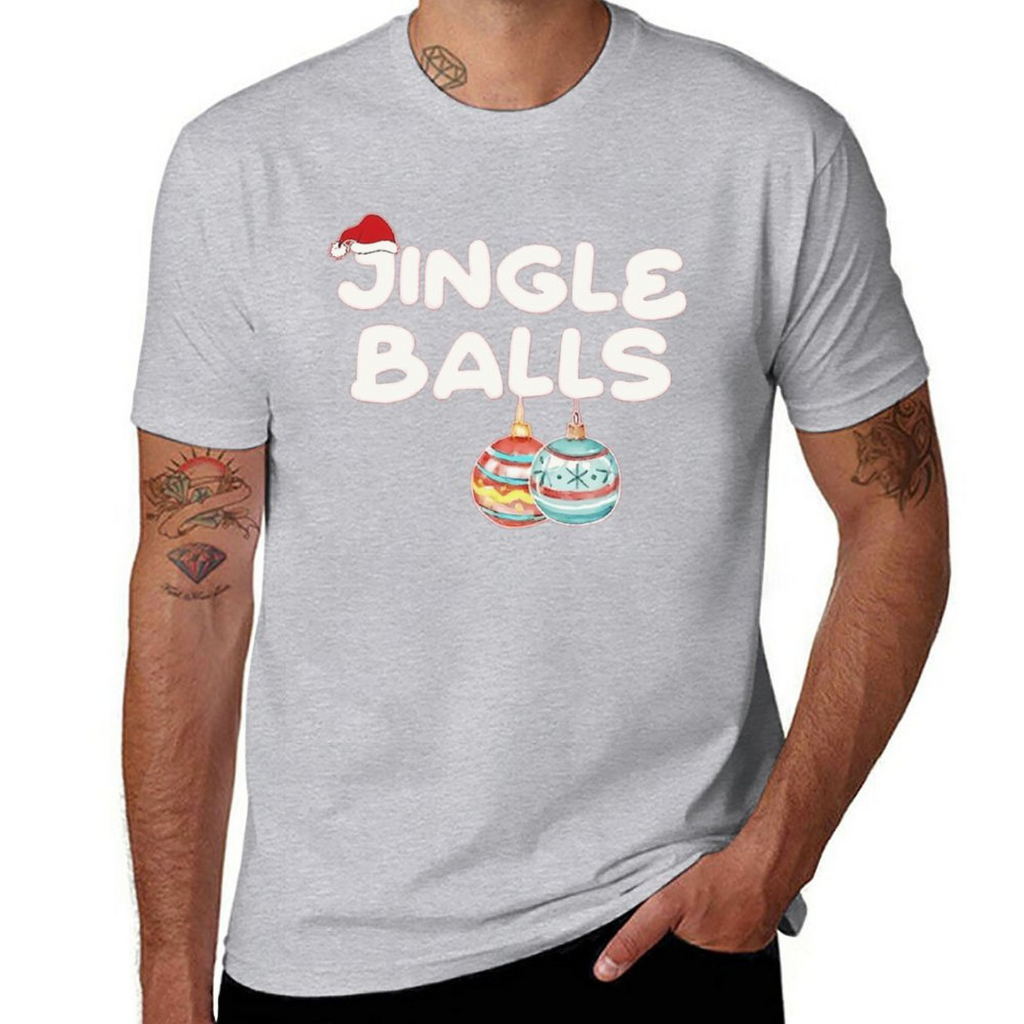 Jingle Balls Short Sleeve T-shirt for Men