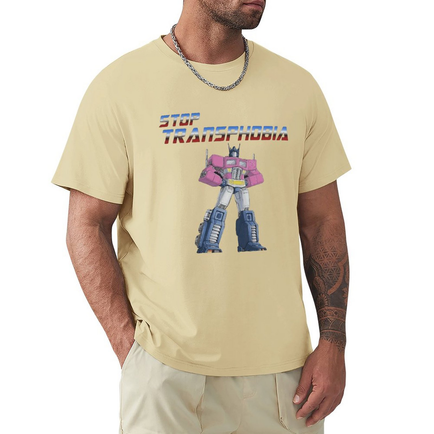 T-shirt STOP TRANSPHOBIA