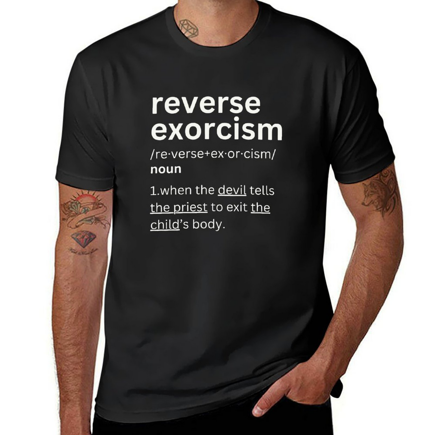 Reverse Exorcism T-shirt