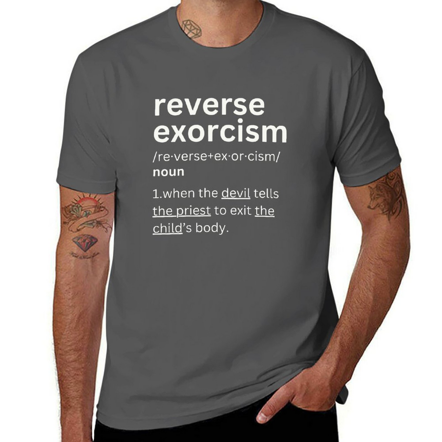 Reverse Exorcism T-shirt