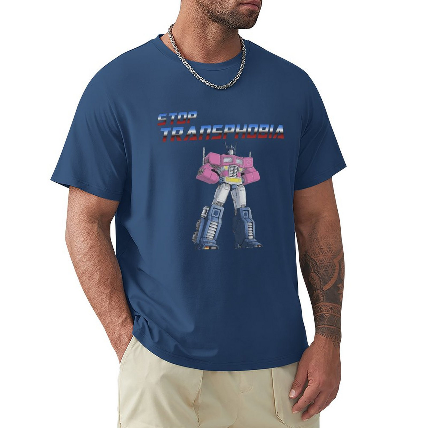 T-shirt STOP TRANSPHOBIA