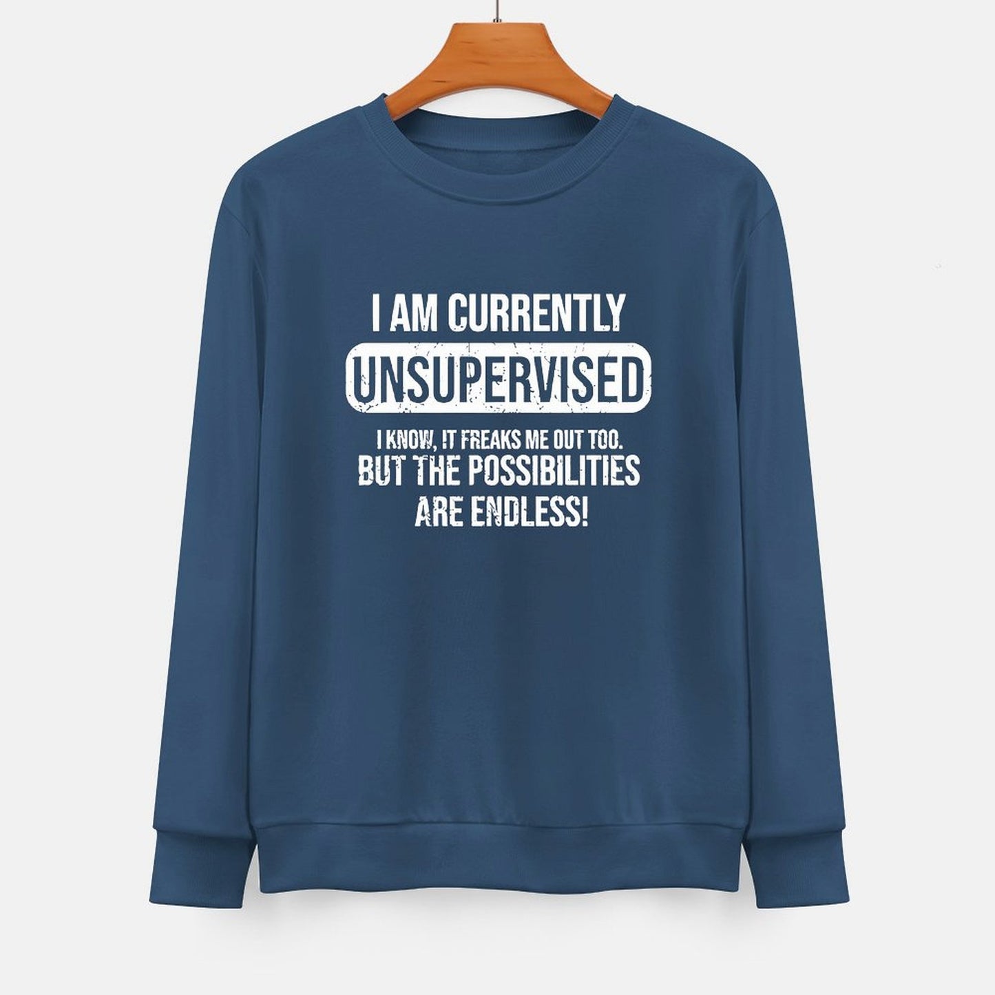 I Am Currently Unsupervised Unisex Hoodie& Sweater