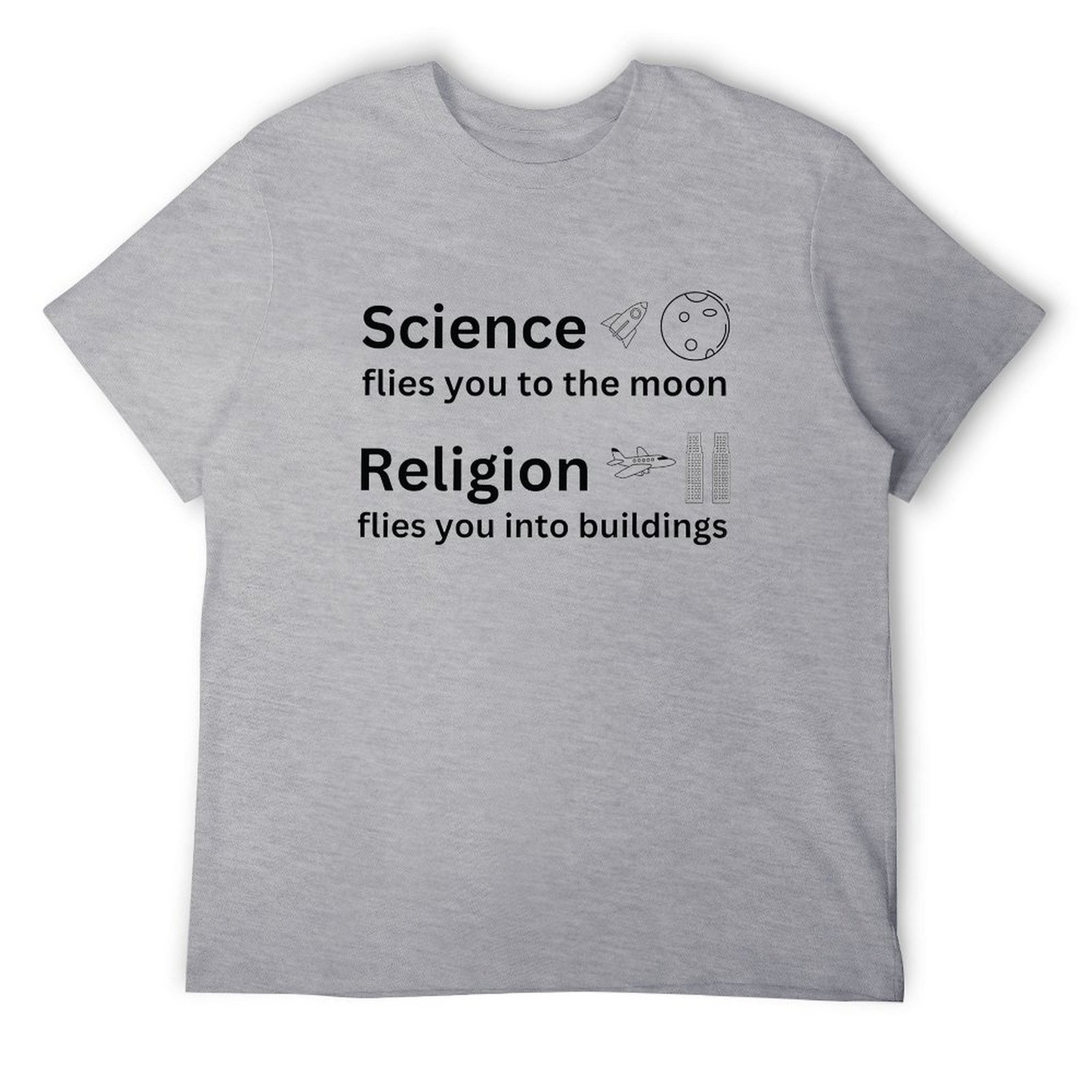 T-shirt Science Religion