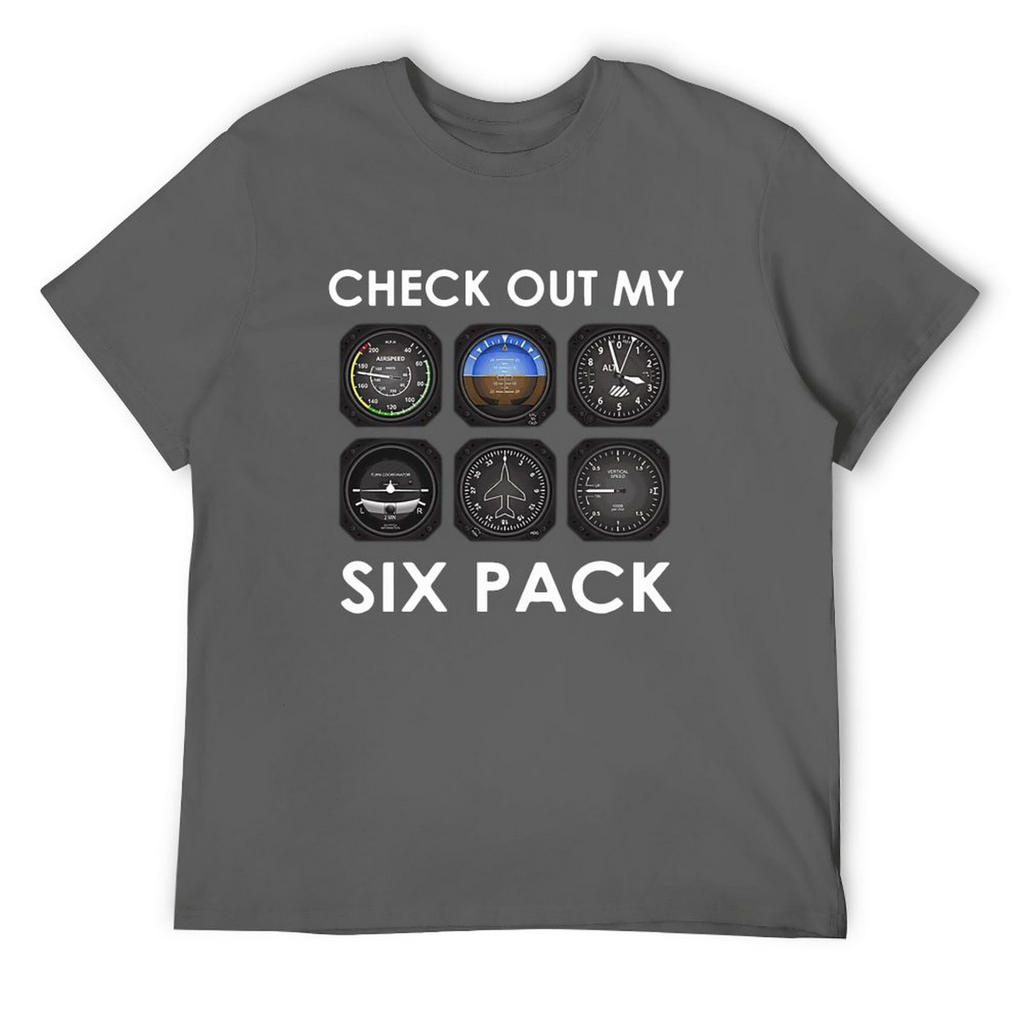 CHECK OUT 6 PACK T-shirt