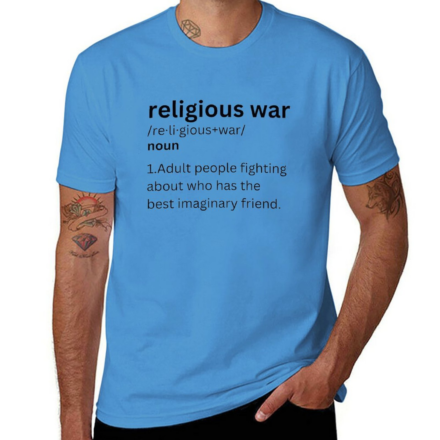 Religious War men/women T-shirt