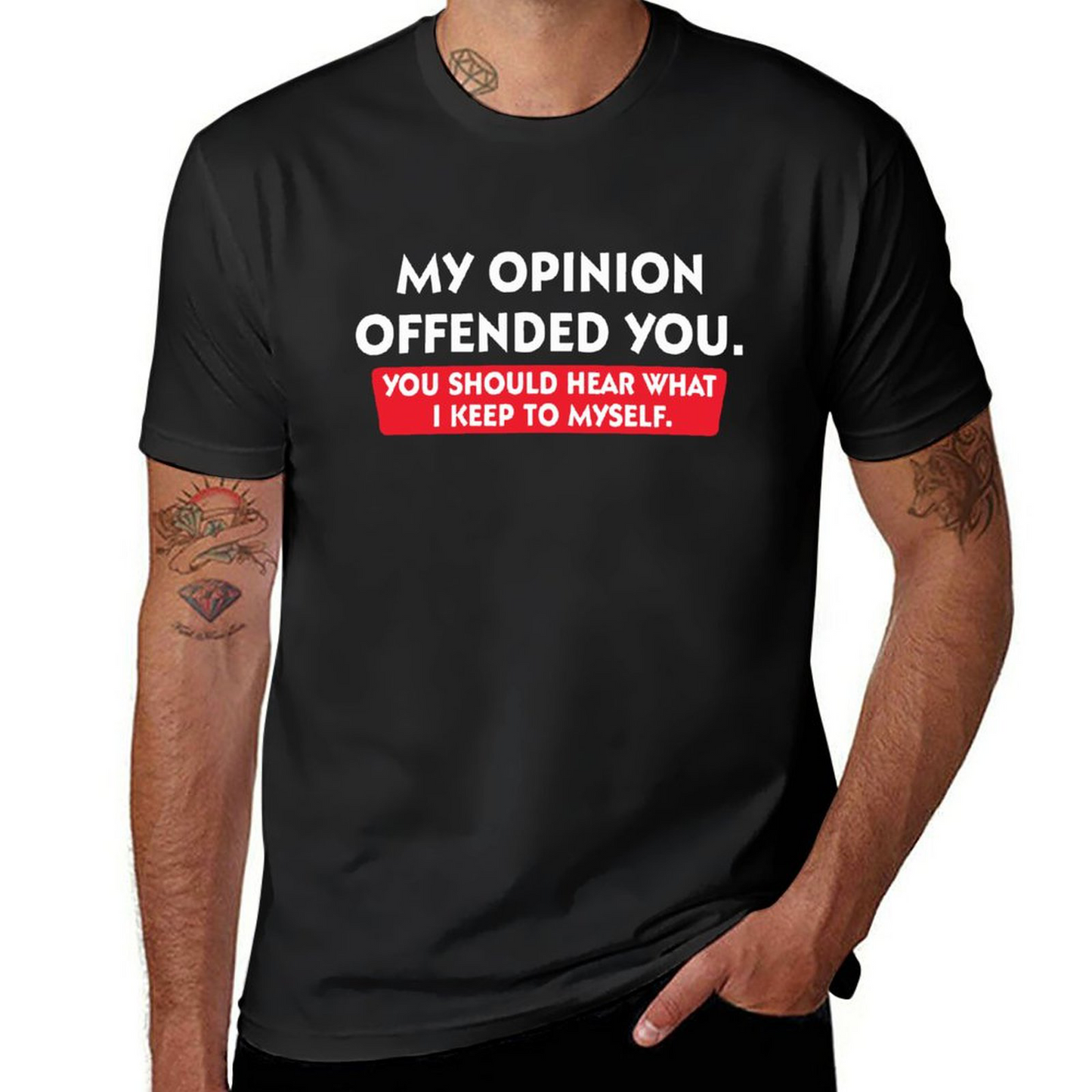 My Opinion T-shirt for Men