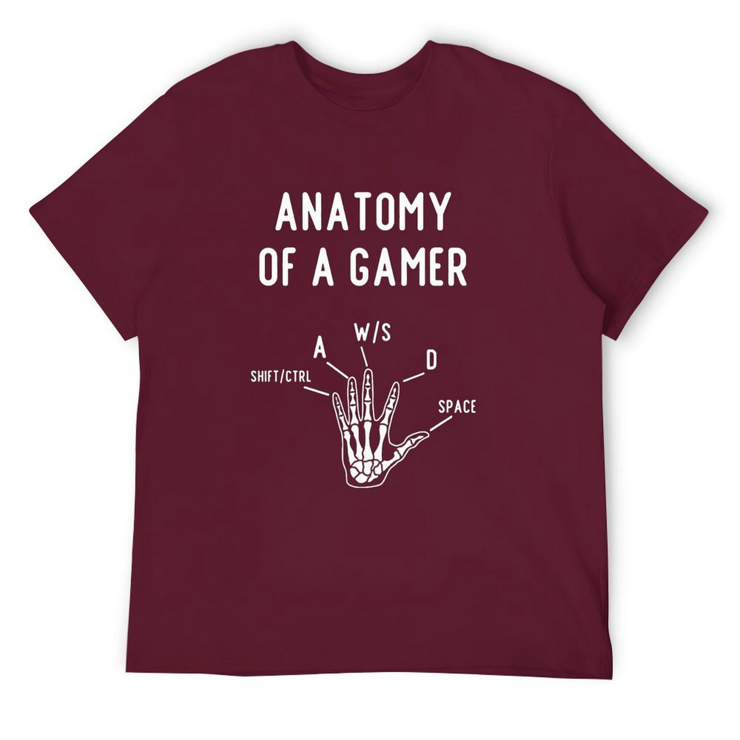 Anatomy of A Gamer T-shirt