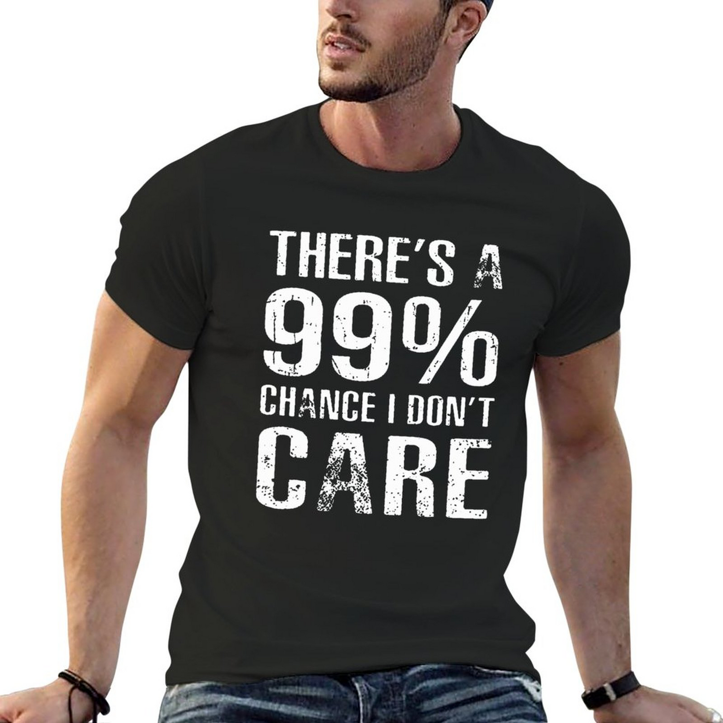 99% care Short Sleeve T-shirt for Men