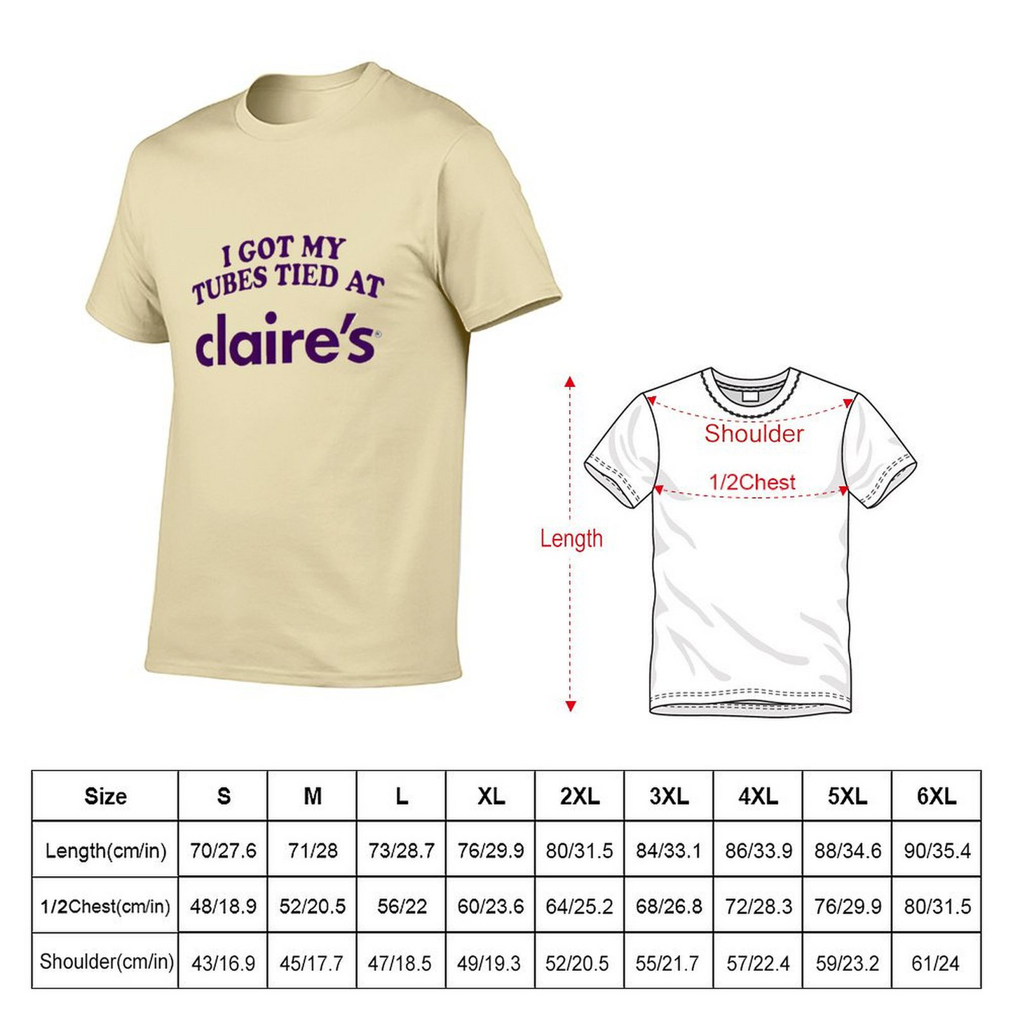 Claire's T-shirt