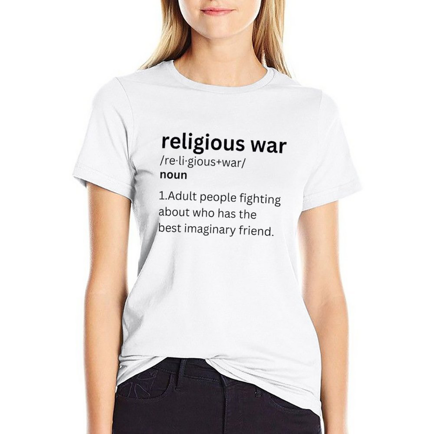 Religious War men/women T-shirt