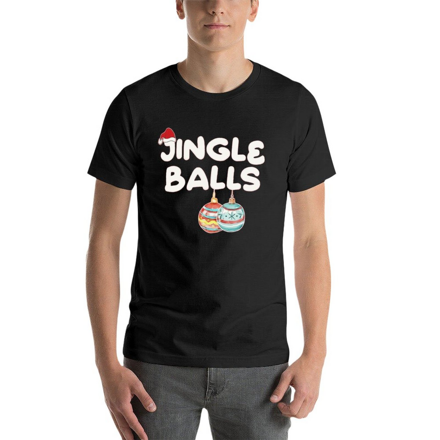 Jingle Balls Short Sleeve T-shirt for Men