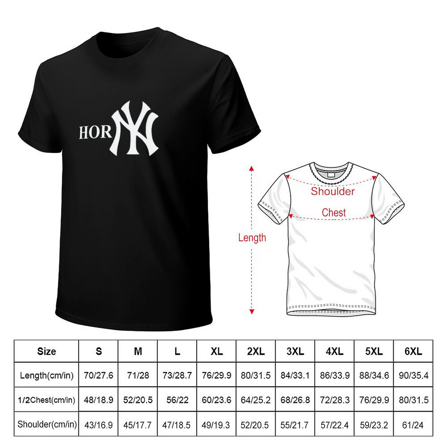 Men's T-shirt HOR