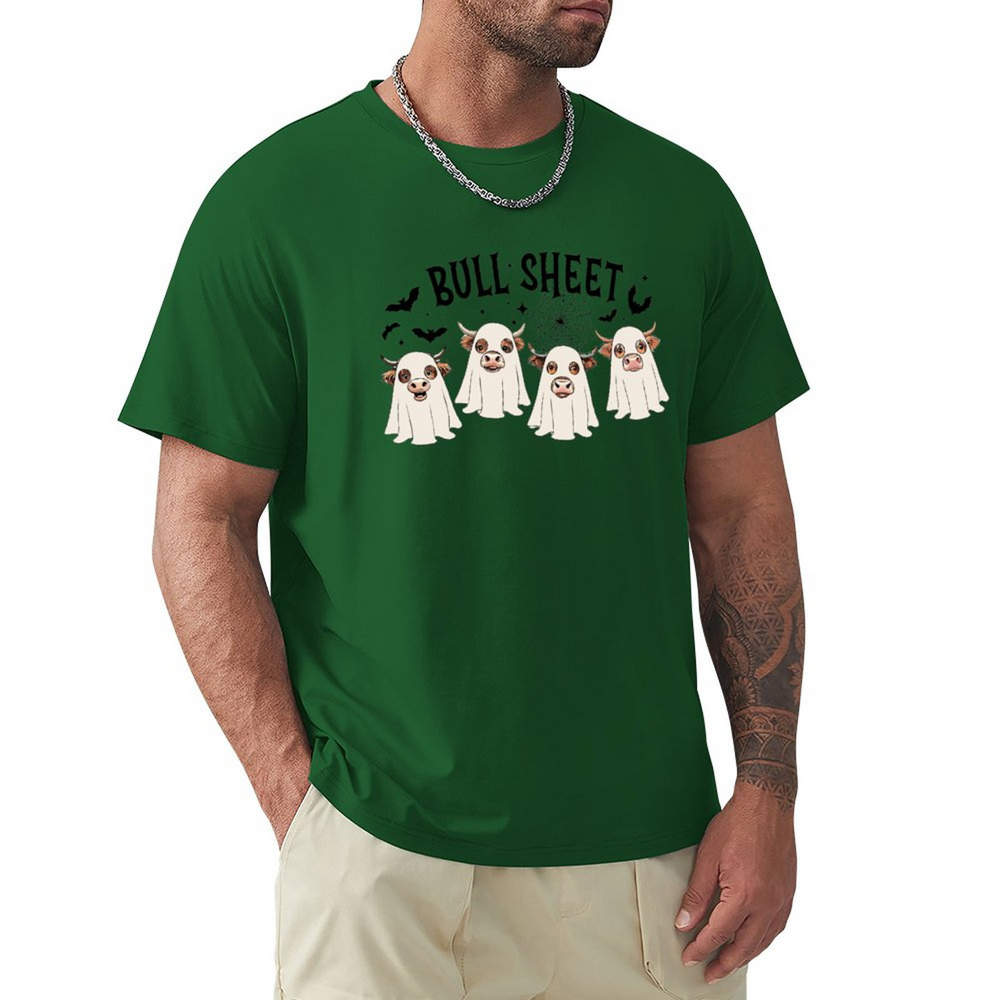 Men's T-shirt bullsheet