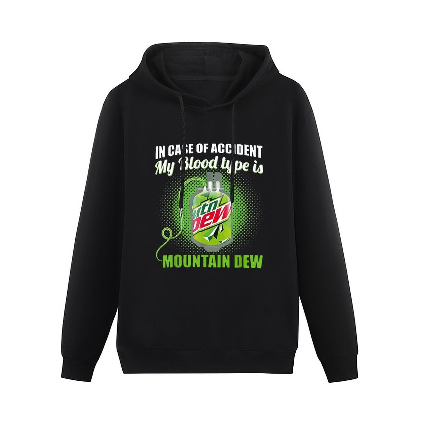 My Blood Type Is Mountaindew Men Hoodie