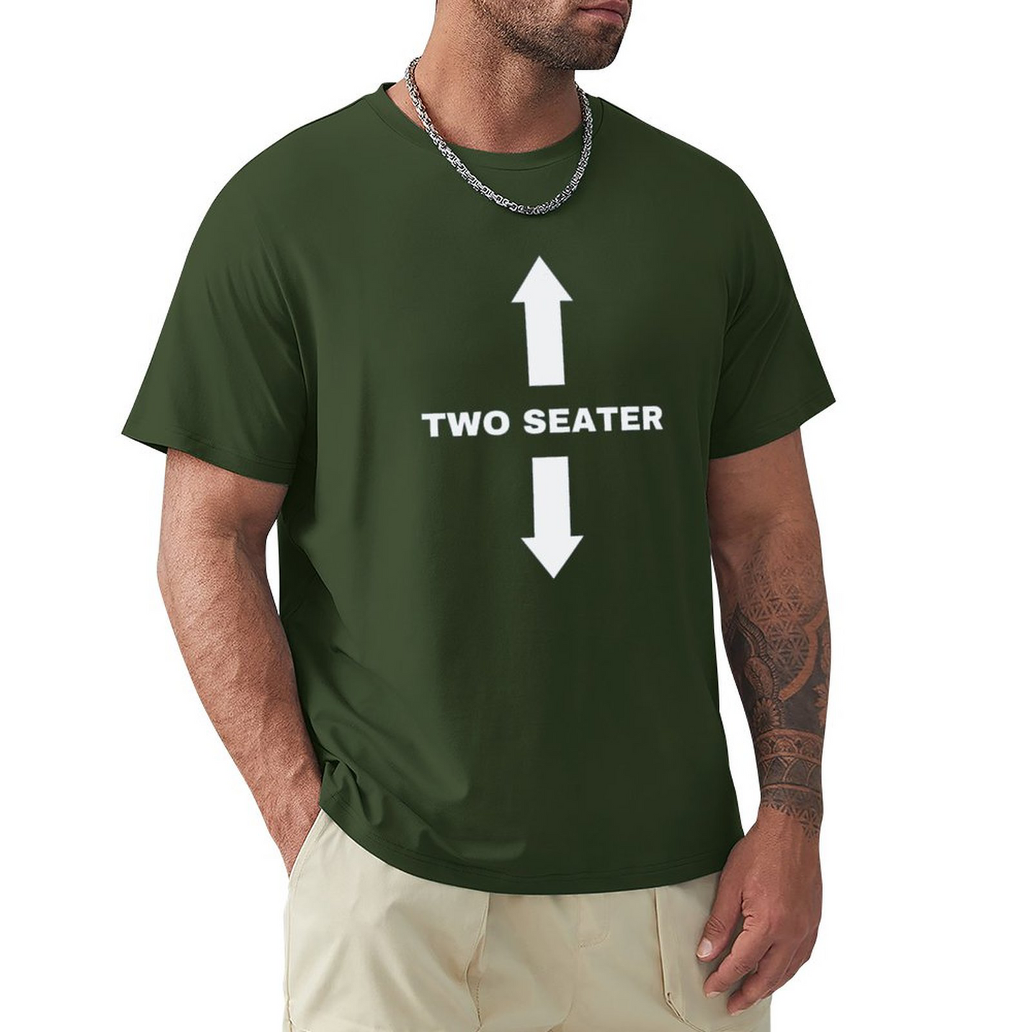 Men's T-shirt TWO SEATER