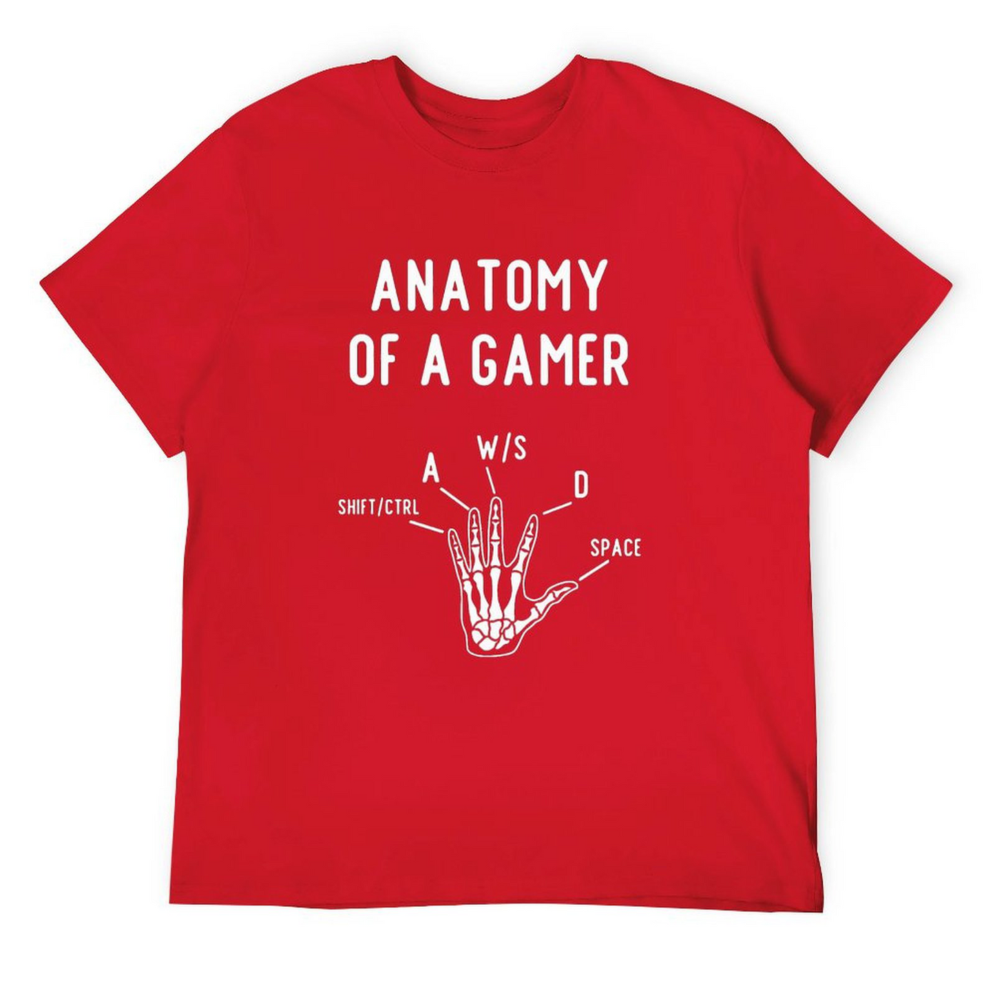 Anatomy of A Gamer T-shirt