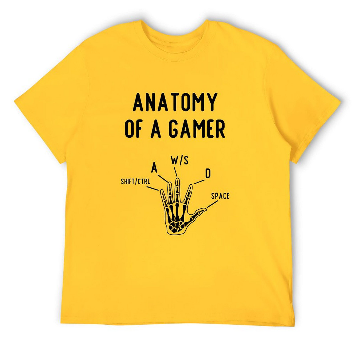 Anatomy of A Gamer T-shirt