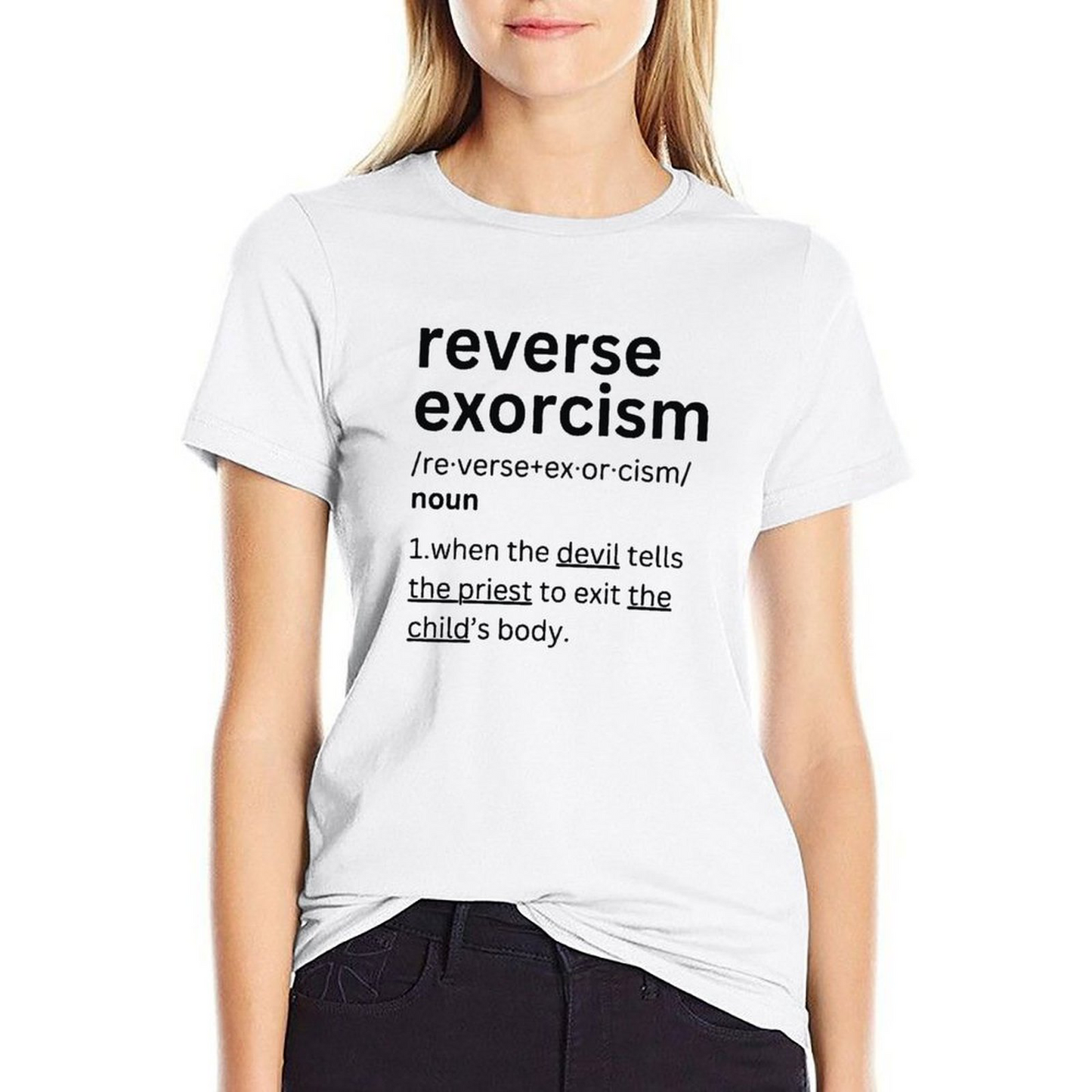 Reverse Exorcism T-shirt