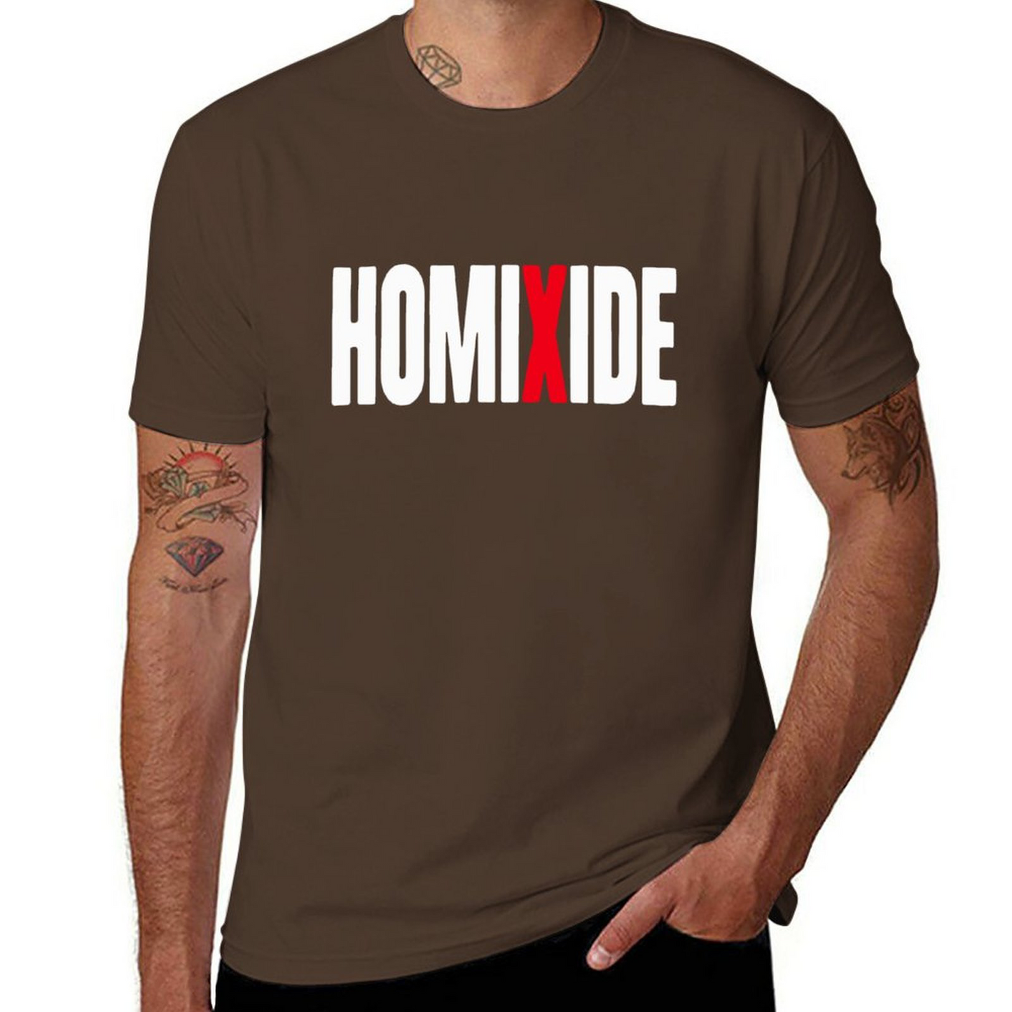 HOMIXIDE Short Sleeve T-shirt for Men