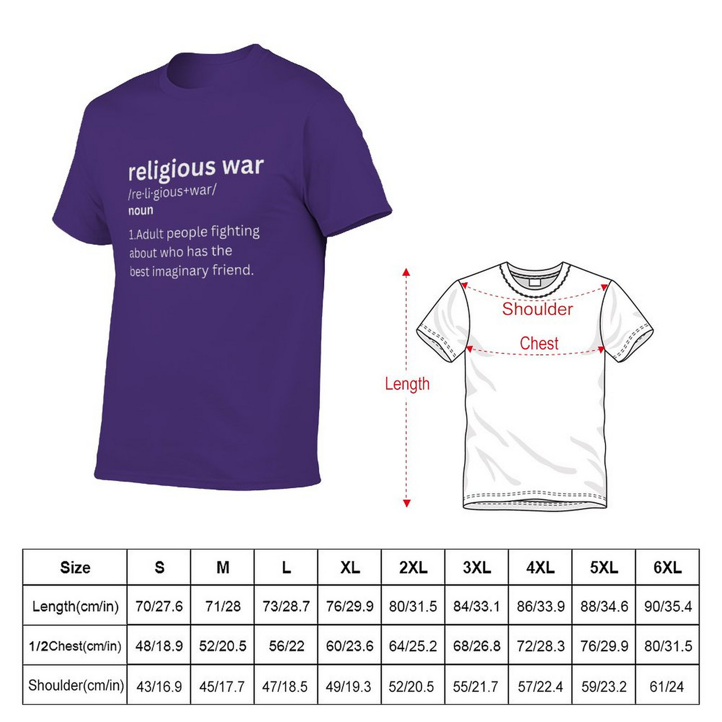 Religious war &A T-shirt