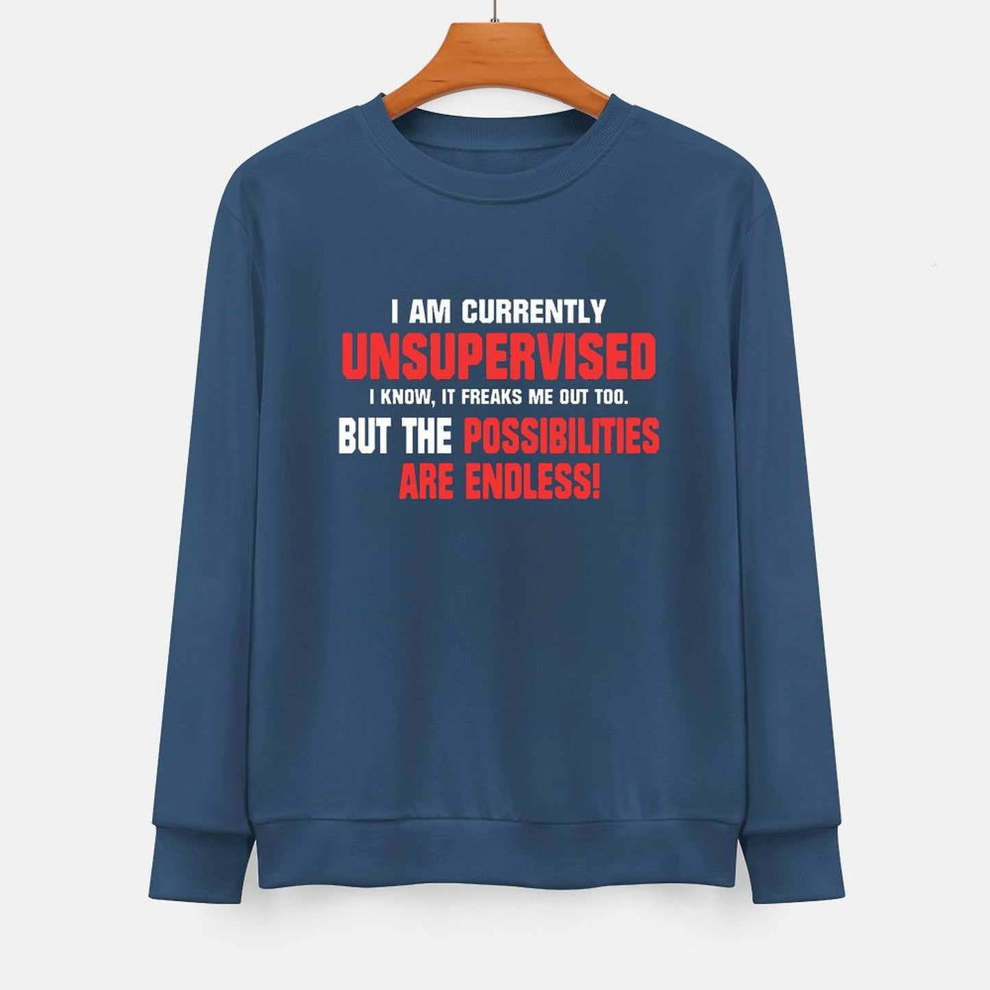 I Am Currently Unsupervised Unisex Hoodie& Sweater