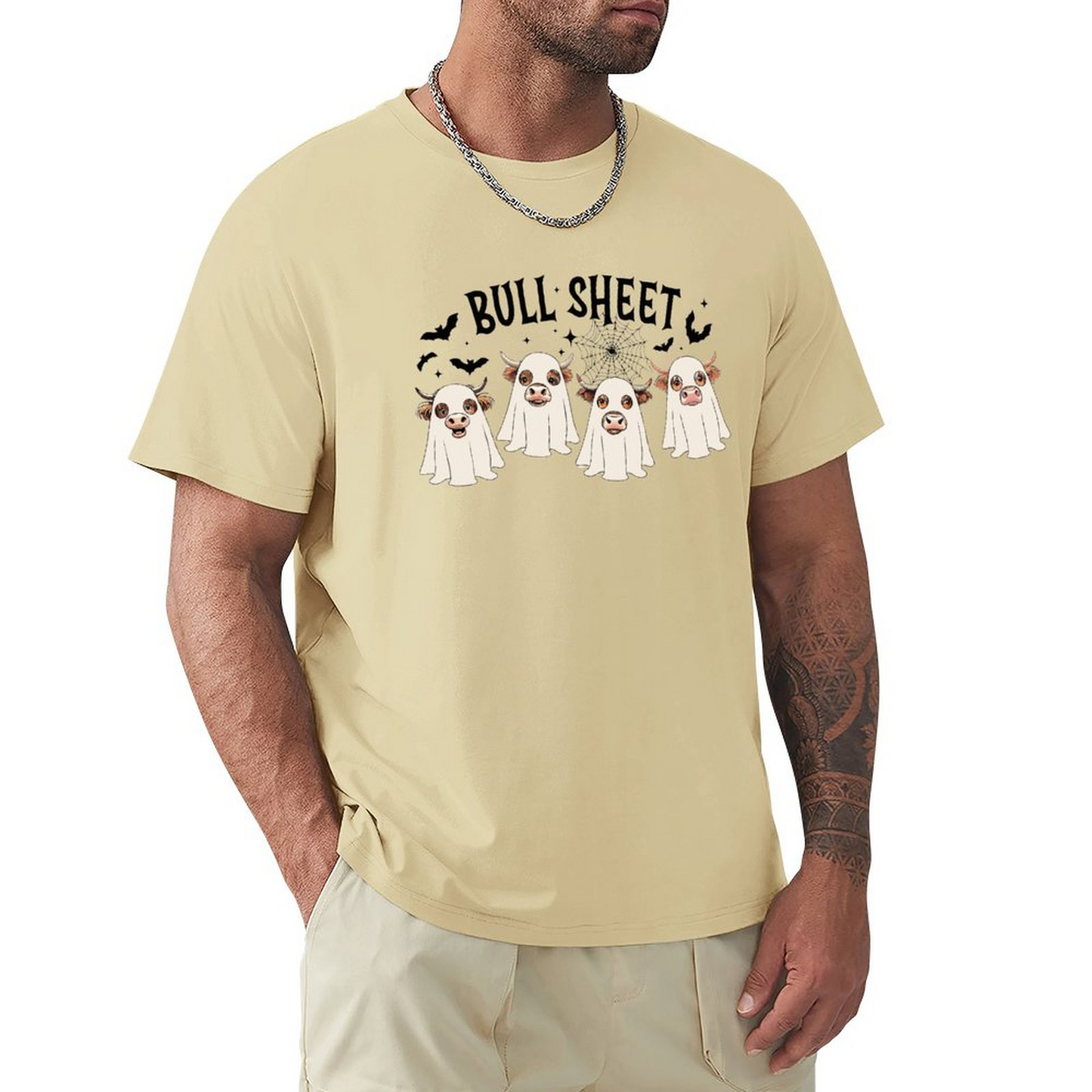 Men's T-shirt bullsheet