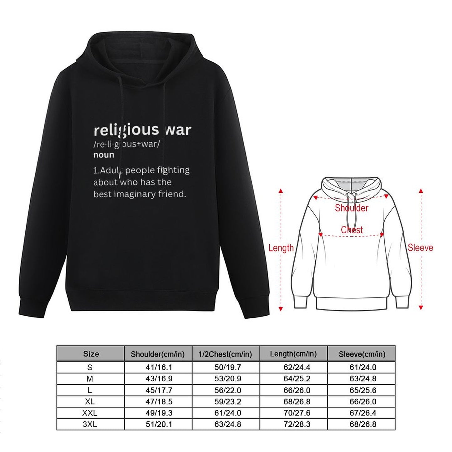 Religious War Hoodie