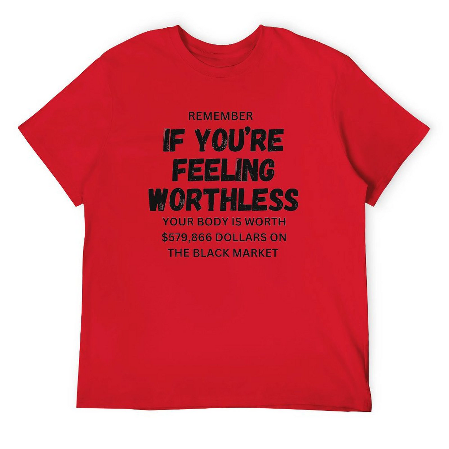 Remember if feeling worthless T-shirt