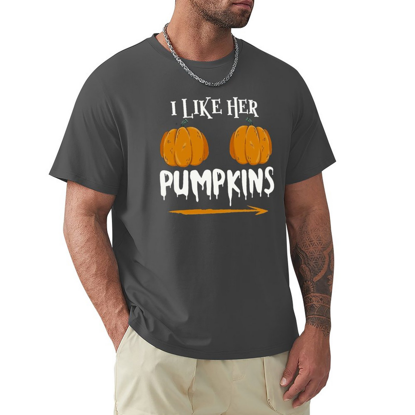 Ilkeher Pumpkins Men's T-shirt