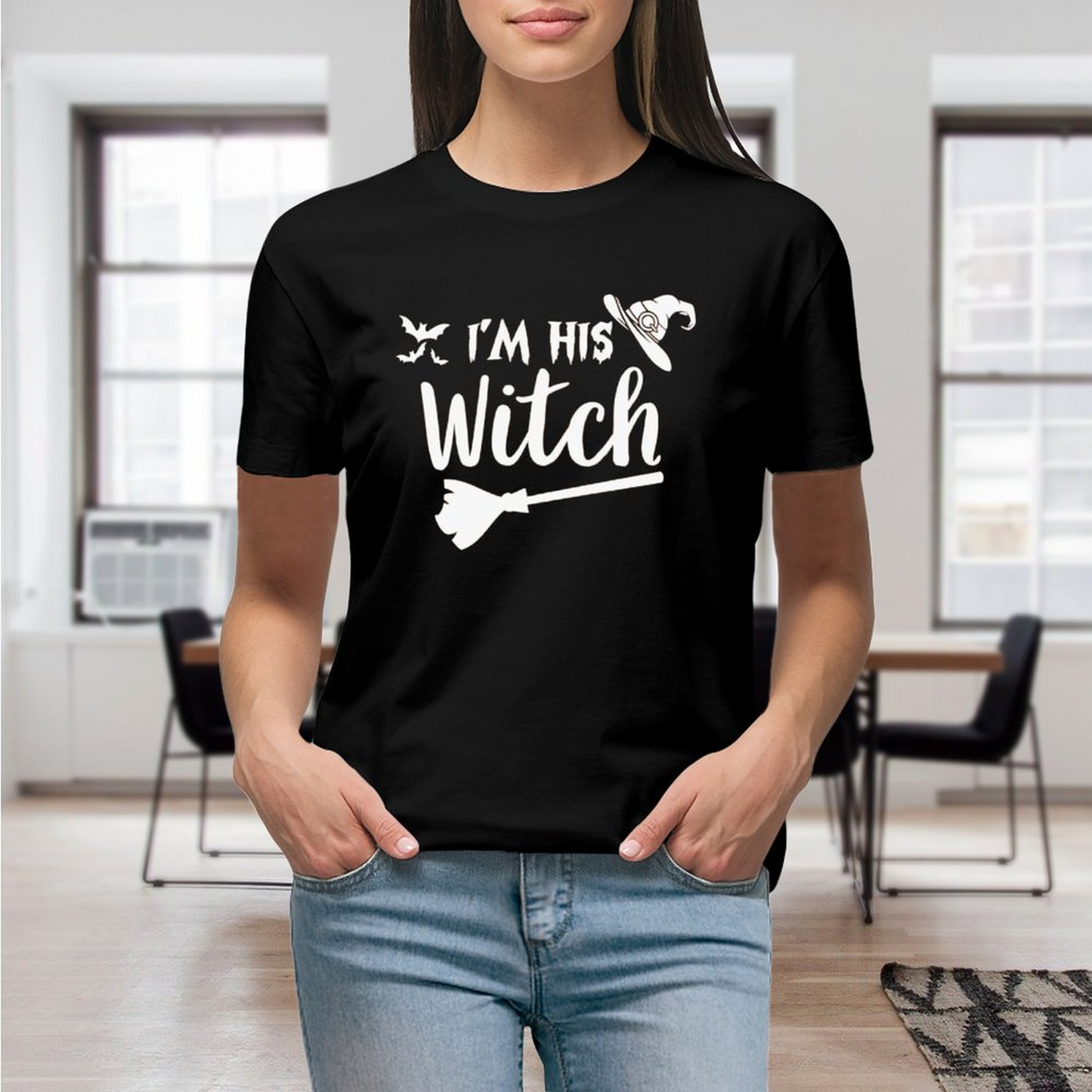 I'm His witch Female T-shirt