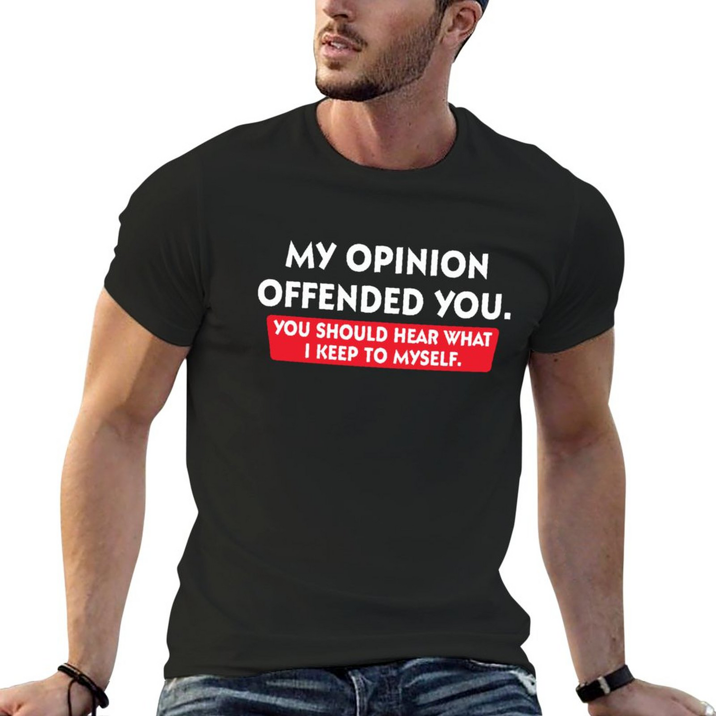 My Opinion T-shirt for Men