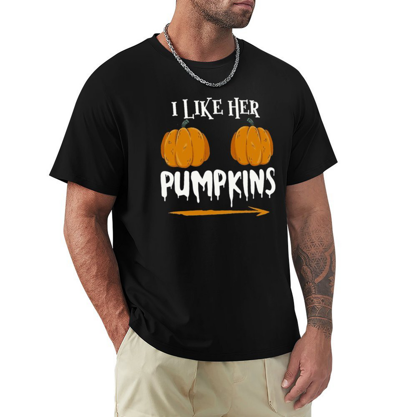 Ilkeher Pumpkins Men's T-shirt